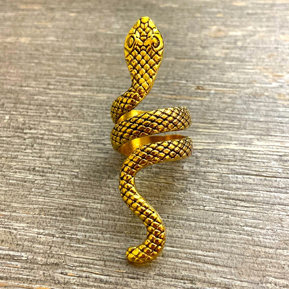 Gold Snake Ring